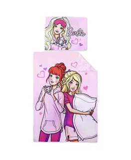 Obliecky Disney Barbie 140x200cm+90x70cm Setino Tiahome