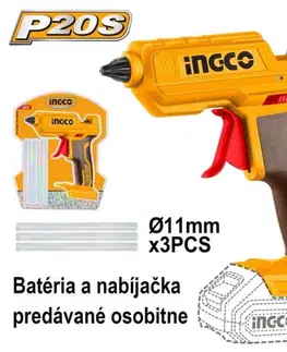 Kinekus Pištol tavná CGGLI2001 INGCO AKU 20V P20S bez akumulátora a nabíjačky