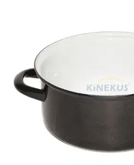 BELIS Kastról smaltovaný bez pokrievky 4,5l, 24cm, STANDARD Belis