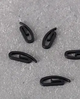 Dekoria Prémiový háčik na slimáky čierny, 0,3 x 1 x 2,7 cm