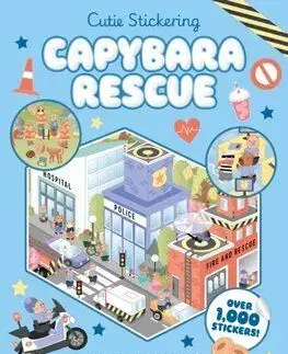 Cutie Stickering 2 Capybara Rescue: The Ultimate Cosy Sticker Book - Suzanne Washington