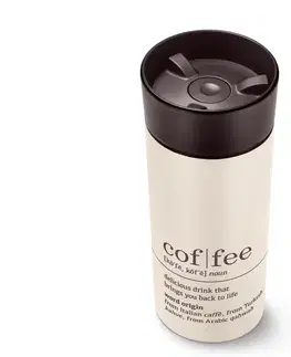 Cestovný hrnček na kávu TO GO, Coffee Dictionary