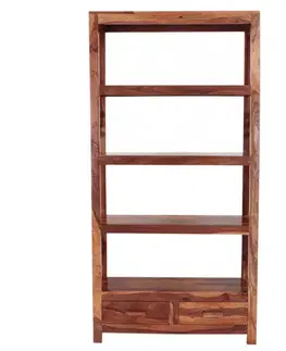 Knižnica Kali bez zadnej strany 90x180x35 indický masív palisander