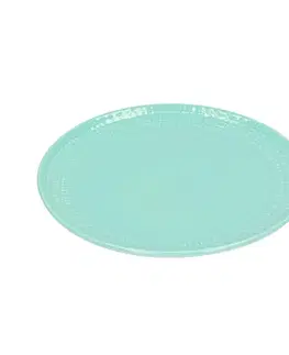 Dekoria Tanier Iri ⌀28cm turquoise, 28 x 2,5 cm