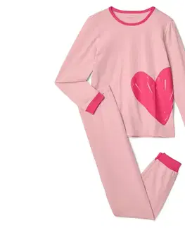 Detské pyžamá, 3 ks, ružové