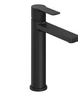 Ravak X070489 - Umývadlová batéria SOLAR 23 cm čierna X070489