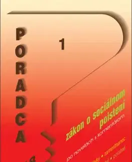 Poradca 1-2 2018 - Zákon o sociálnom poistení s komentárom