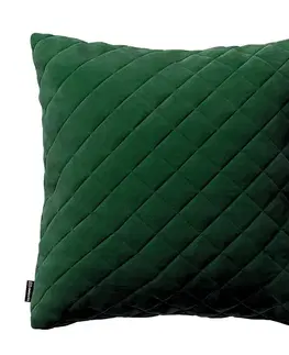 Dekoria Obliečka Kinga pikovaná 43 x 43 cm, Grøn, 43 x 43 cm, Velvet, 704-13