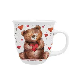 DUO - Hrnček 650ml TEDDY BEAR HEART