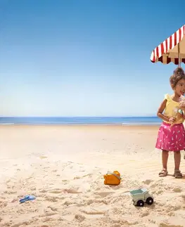 Detská džersejová sukňa s nohavicami, zmrzlinová