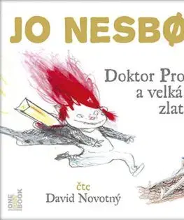 Doktor Proktor a velká loupež zlata - audiokniha CDmp3 - Jo Nesbo