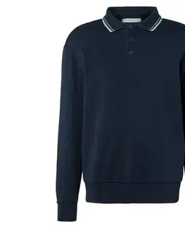Mikina s polo golierom
