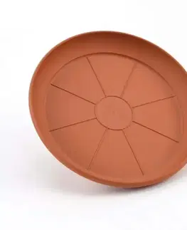 Kinekus Miska pod kvetináč plastová, priemer 23cm, MADEIRA, terakota