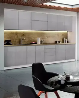 Kuchynská linka Gardena Grey 260 lakované