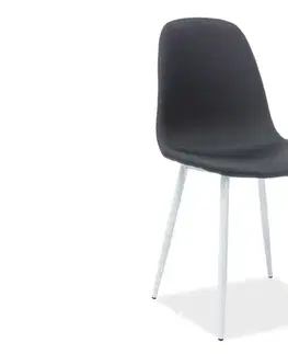 FOXIE jedálenská stolička, šedá, čierna