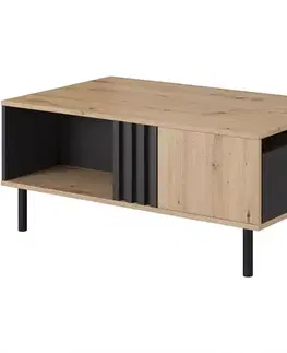 Konferenčný stolík Madis F Dub Artisan/Antracit