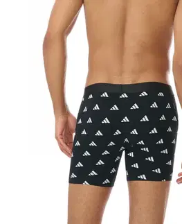 Boxerky adidas Active Flex Cotton, 3 ks, modré, čierne
