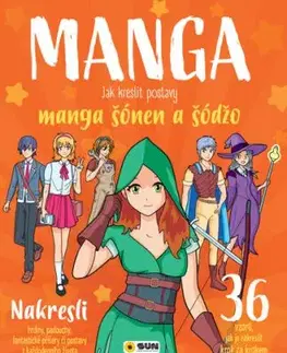 Manga: Jak kreslit postavy manga šonen a šodžo