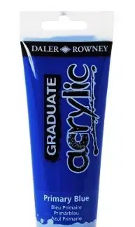 D&R Graduate akrylová farba Primary Blue 120 ml
