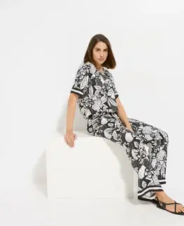 Nohavice Olsen Wide Leg