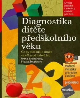 Diagnostika dítěte předškolního věku - Co by dítě mělo umět ve věku od 3 do 6 let - Vlasta Šmardová, Jiřina Bednářová