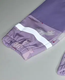 Detská softshellová kombinéza, jednorožec