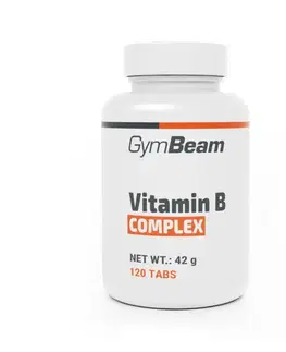 GymBeam Vitamín B Complex 120 tab. bez príchute