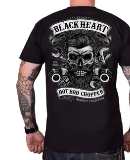 BLACK HEART Respect Tradition čierna - L