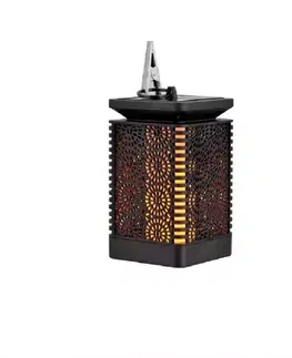 Solárna lampa plameň TR 617