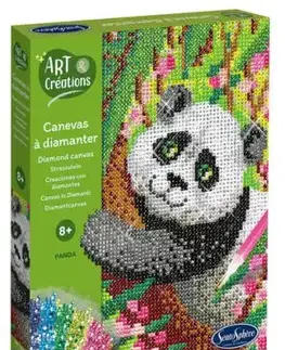 Vykladanie z diamantov Panda - SentoSphére
