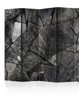 Paraván Pavement Tiles (Grey) Dekorhome