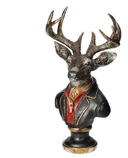 Dekoria Dekorácia Lord Deer 30x22x58cm, 30 x 22 x 58 cm