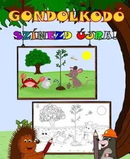 Gondolkodó - Színezd újra! - József Simon