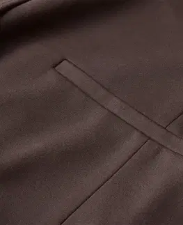 Džersejový blejzer, hnedý