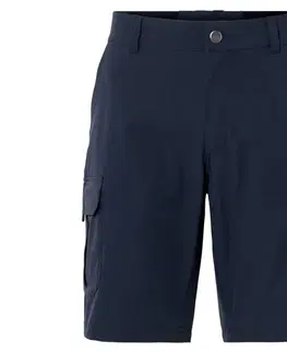 Outdoorové cargo šortky, námornícke modré