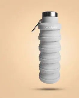 BeastPink Foldable Bottle Grey 500 ml
