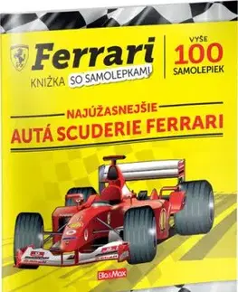 FERRARI, autá Scuderie – Kniha samolepiek - Sergio Ardiani, Sergio Ardiani