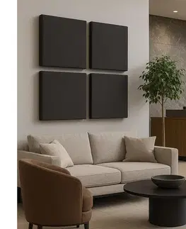 Pyrotek Akustický panel SILENCE 58x58 cm antracit 17075-AP-003