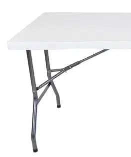 Skladací stôl CATERING oceľ / plast Rojaplast