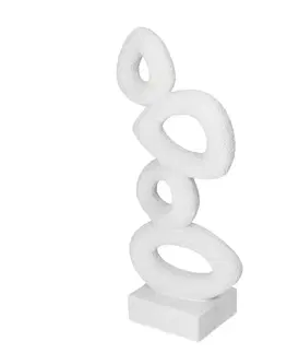 Dekoria Dekorácia Modern Spirals 37cm, 16 x 9 x 37 cm
