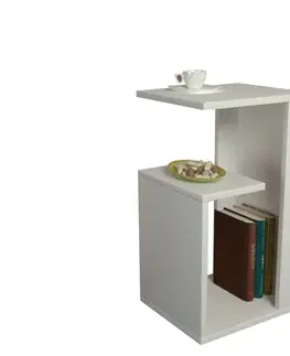Príručný stolík / Odkladací stolík Sister - White