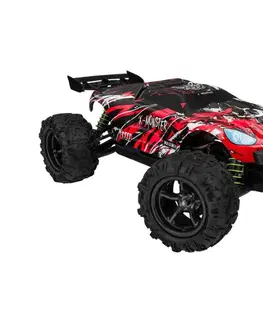 Overmax -RC auto na diaľkové ovládanie X-MONSTER 3.5 1700 mAh čierna/červená/zelená 5903771705967