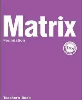 Matrix Foundation Teacher´s Book - Kathy Gude