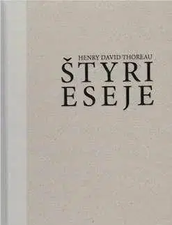 Štyri eseje - Henry David Thoreau