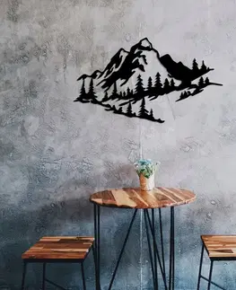 Dekoratívny kovový doplnok na stenu Mountain 2