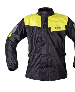 W-TEC Igava čierna-fluo zelená - 3XL