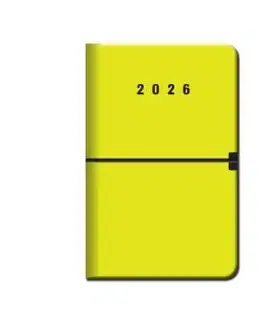 Týždenný diár A5 2026 CAPRI neon
