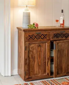 Komoda Mira 90x90x45 indický masív palisander