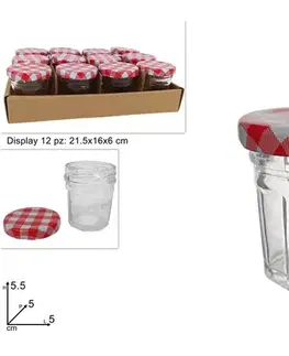 MAKRO - Dóza sklo 35ml s viečkom