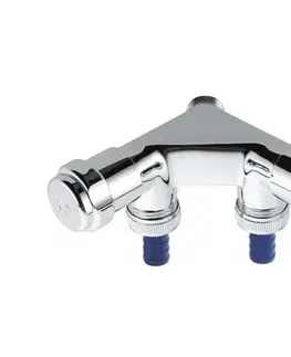 GROHE 41022000 - Dvojitý l EGGEMANN DN 15 lesklý chróm 41022000